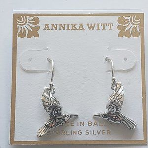 Annika Witt Hummingbird Drop Earrings